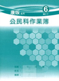 【國中113上】 野馬國中 作業簿 公民6-康版