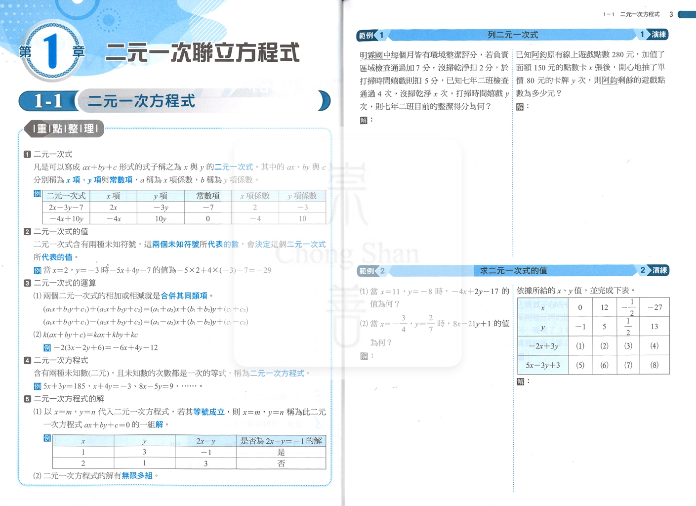 【國中114下】明霖國中 康版課堂筆記 數學2