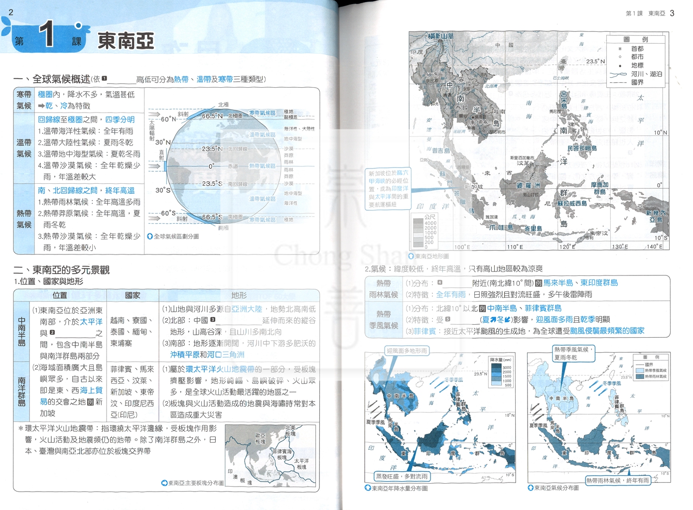 【國中114下】康軒國中百試達 地理(4)-國二下