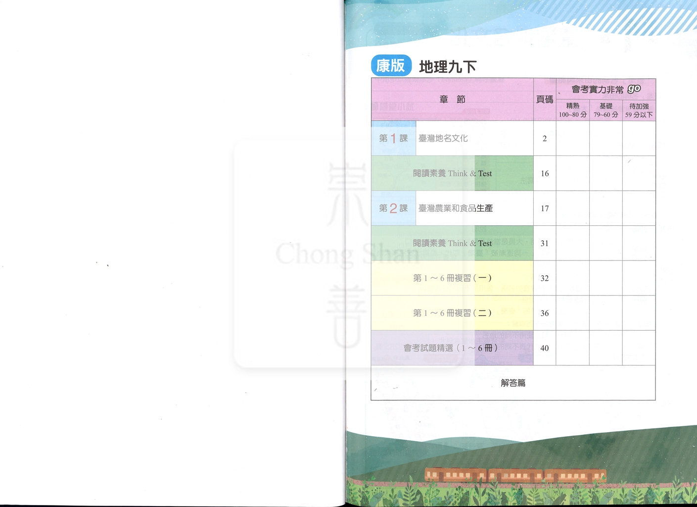 【國中114下】明霖國中 康版課堂筆記 地理6