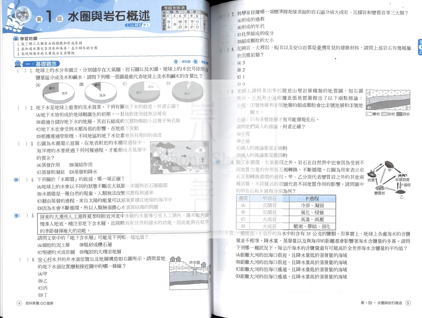 【國中會考115】翰林國中贏戰決勝會考-地球科學