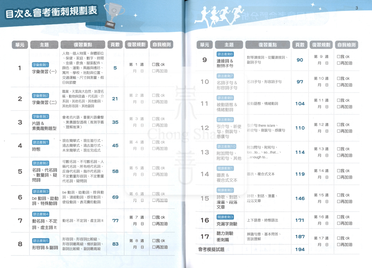 【國中115會考】會考南一評鑑國中會考衝刺120天-英語