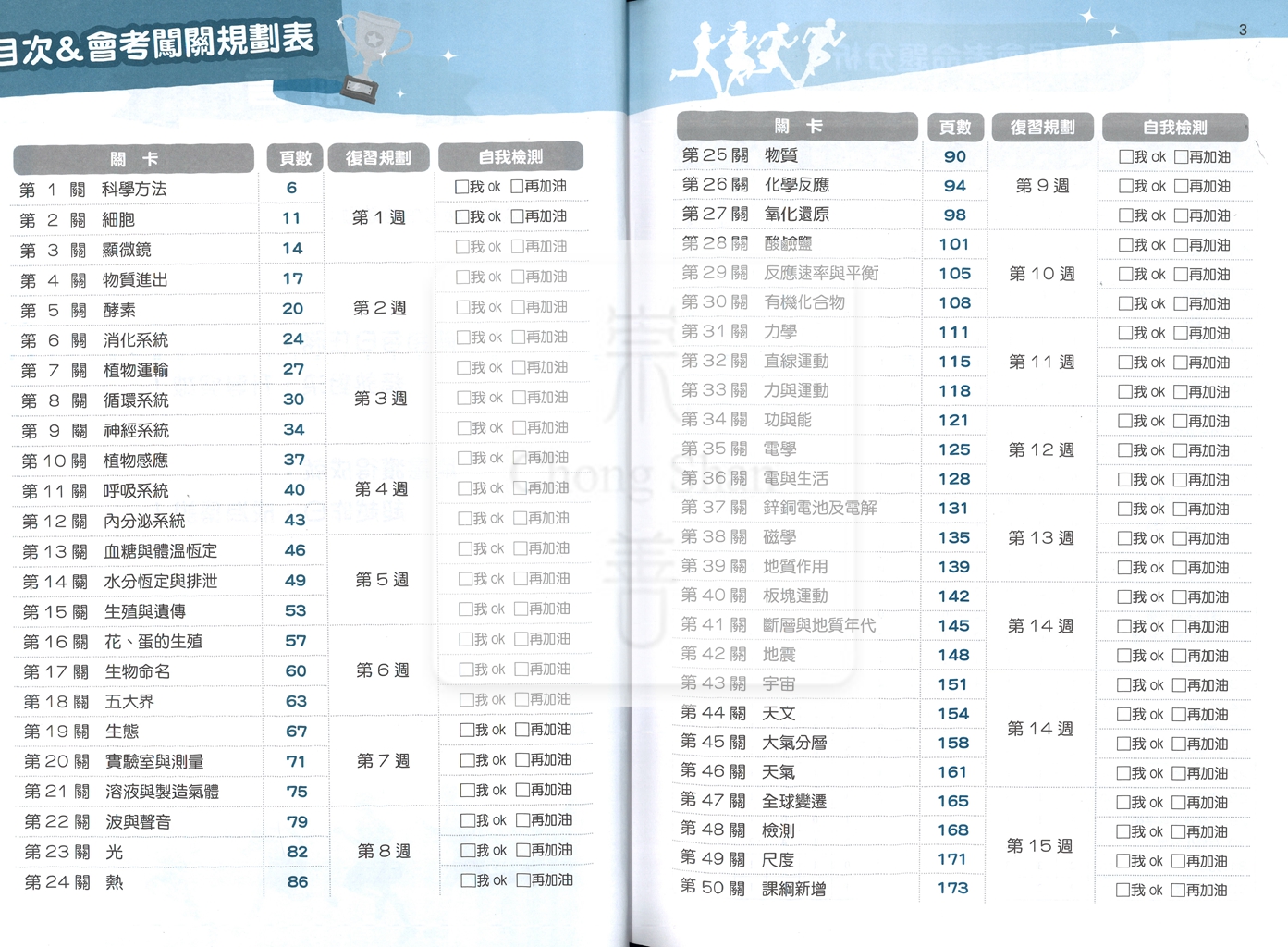 【國中115會考】會考南一評鑑國中會考衝刺120天-自然