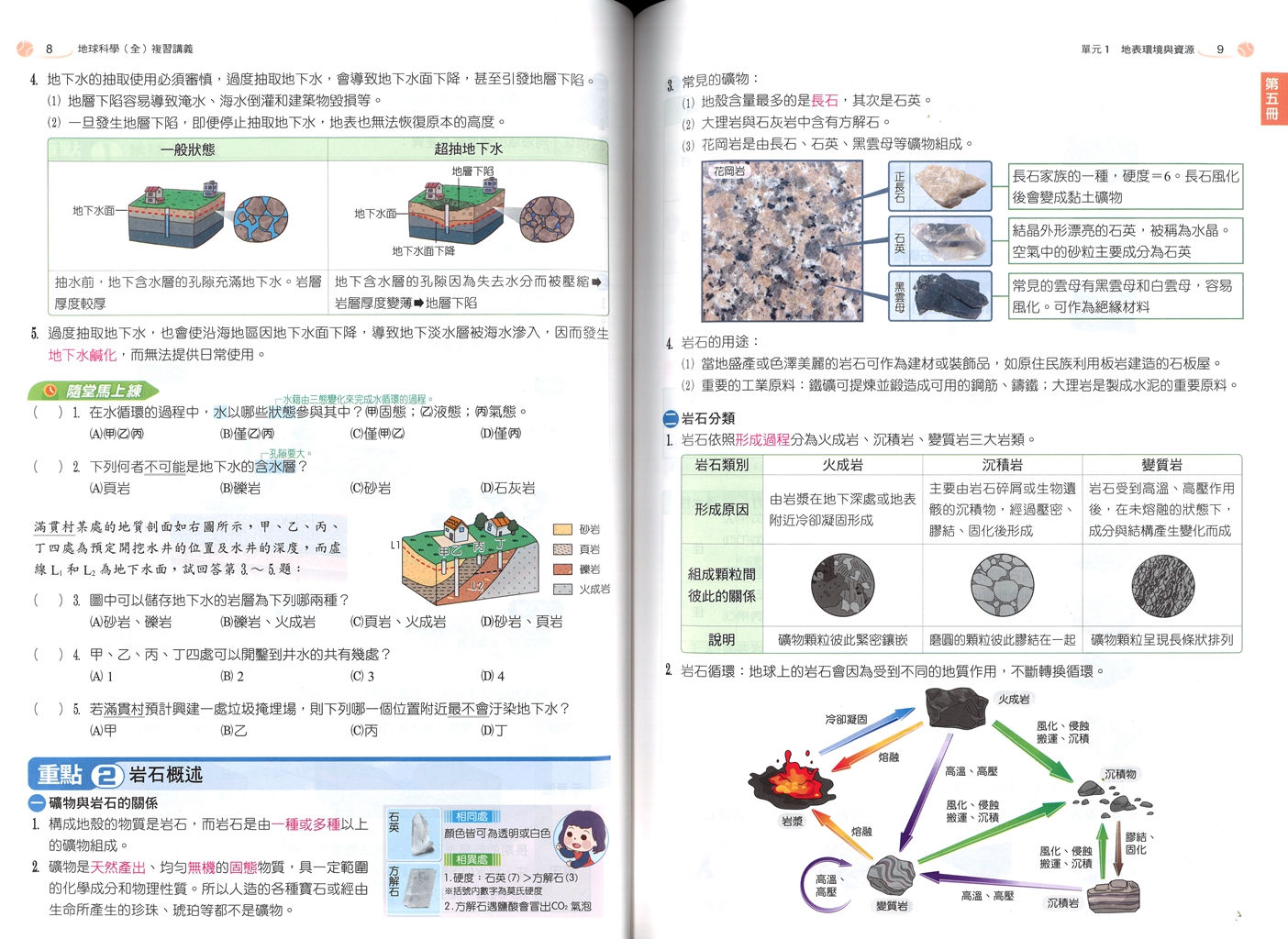 【國中會考116】翰林國中大滿貫複習講義-地科(全)