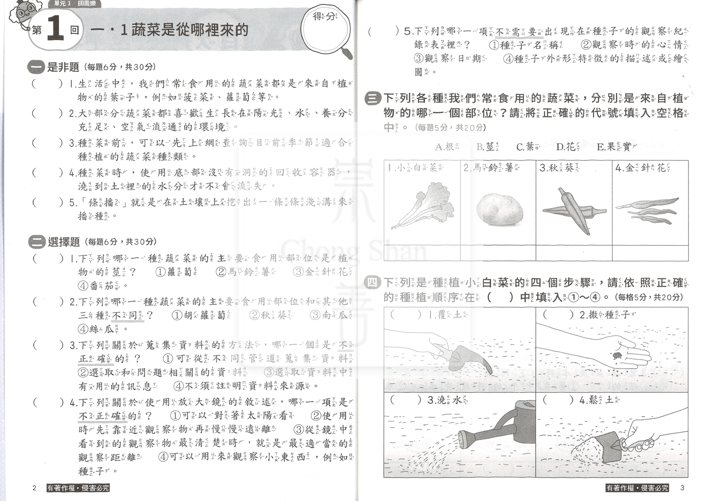 【預購-國小114下】康軒練習簿/作業簿-自然三下(學用)
