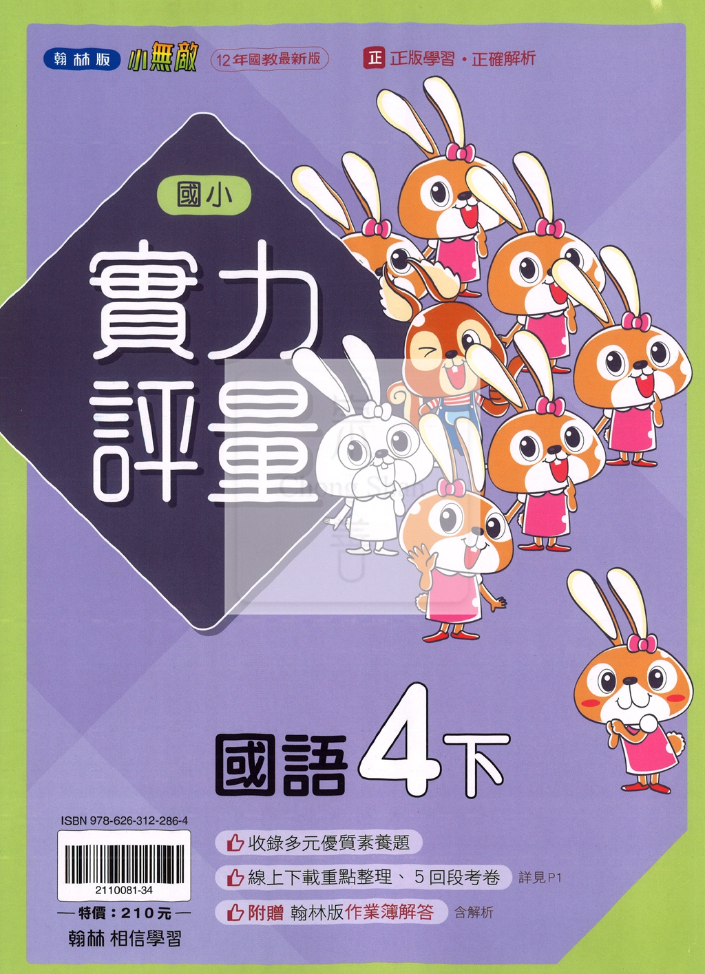 【國小114下】翰林國小小無敵實力評量-國語4下