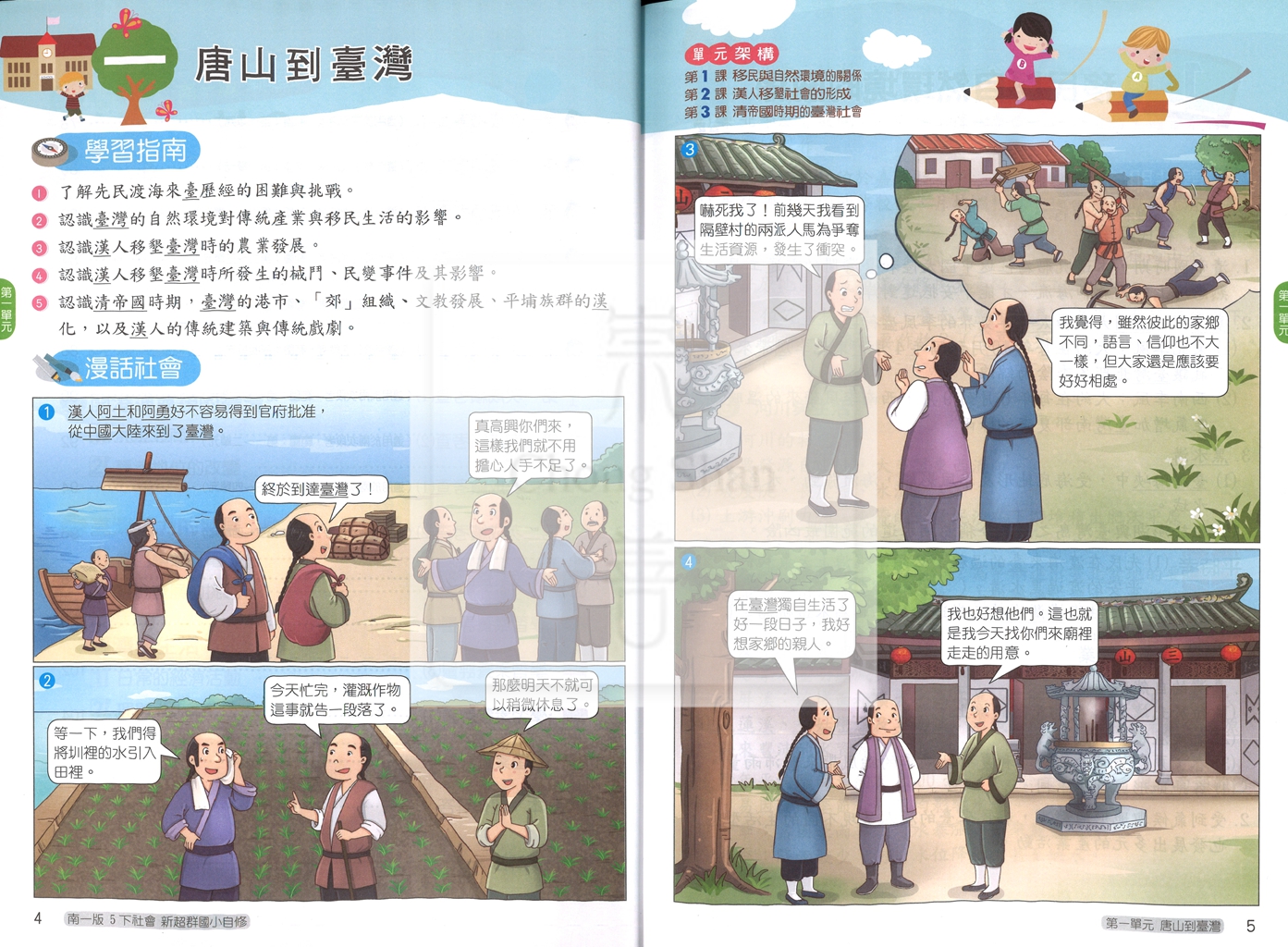 【國小114下】南一新超群自修-社會5下