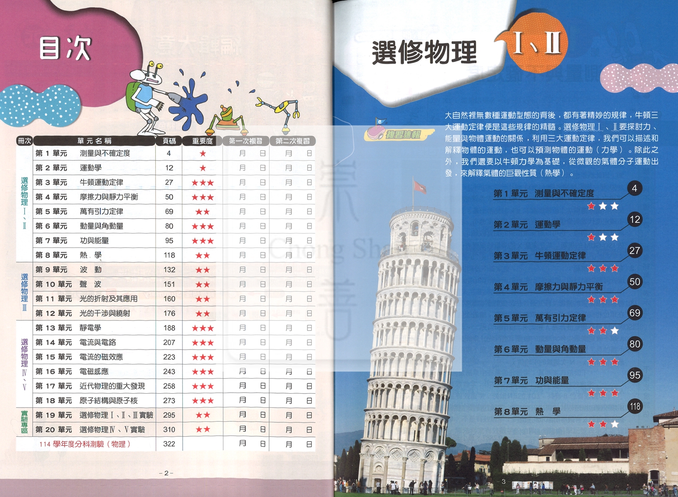 【115年高中分科】翰林高中 新大滿貫複習講義 物理下(1~5冊)
